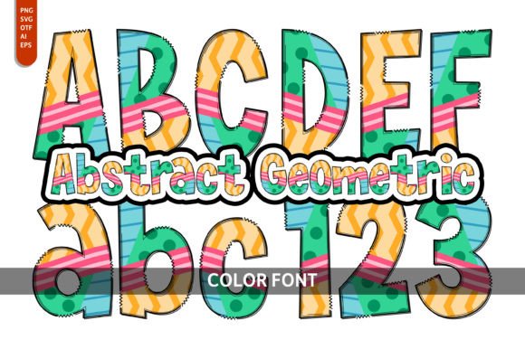 Abstract Geometric: Unlocking Playful Creativity in Modern Design