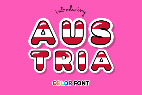 Austria: A Color Font for Modern Visual Design