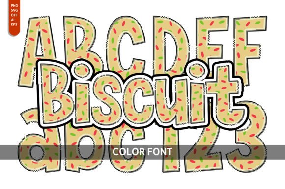Biscuit Typography: Crafting Playful and Artistic Designs
