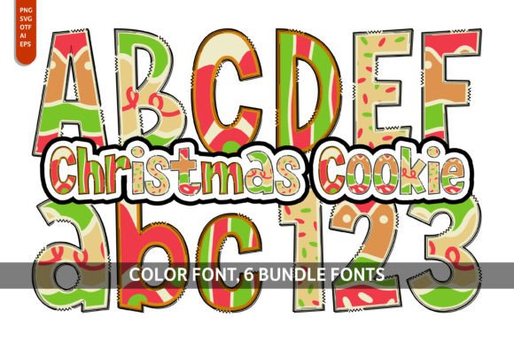 Christmas Cookie Bundle: A Playful Design Asset