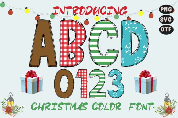 Christmas Letters: A Festive Design Asset for Holiday Projects