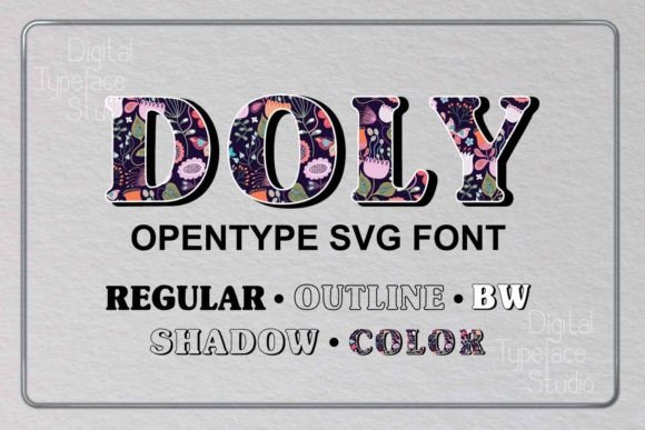 Doly: The Versatile SVG Font for Modern Design