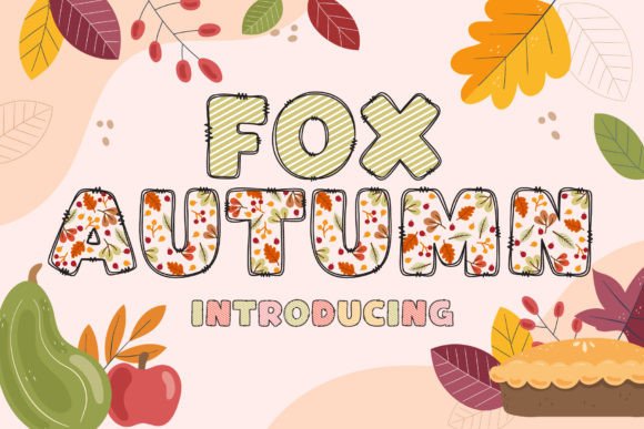 Fox Autumn: Elevate Your Designs with a Charming Display Font