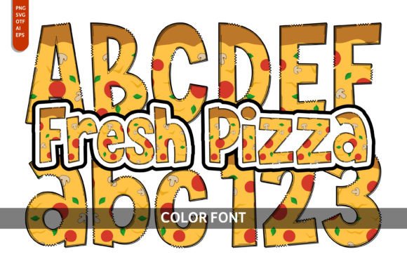 Fresh Pizza: A Playful Font for Creative Design