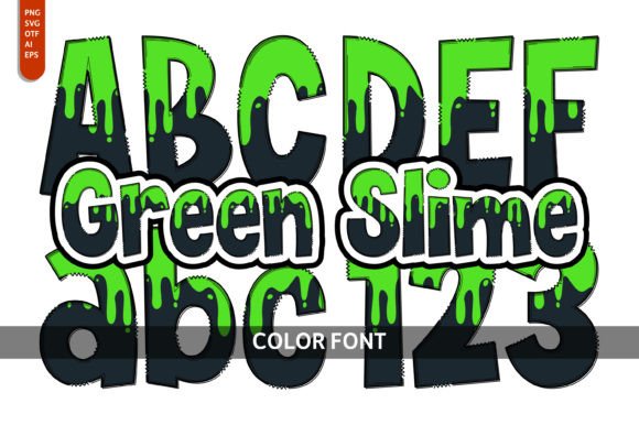 Green Slime: A Playful Font for Modern Design