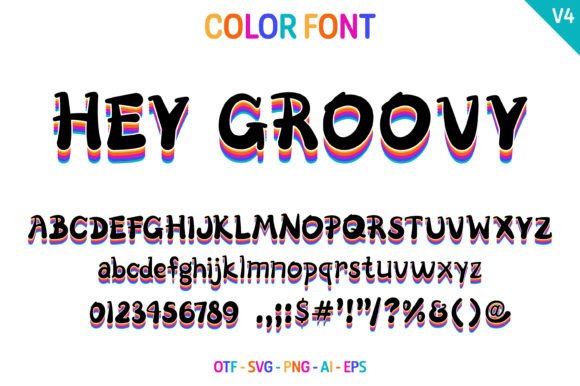 Hey Groovy: A Retro Font for Modern Visual Impact
