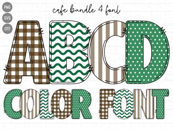 Infuse Your Design Projects with the Cafe Coffee Bean Font