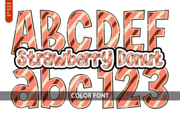 Strawberry Donut: A Sweet Design Element for Playful Branding