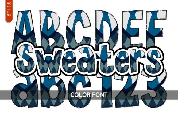 Sweaters: A Playful Font for Creative Design
