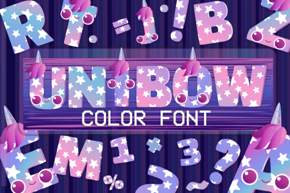 Unibow: A Whimsical Color Font for Modern Design