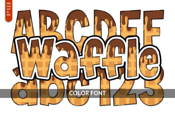 Waffle: The Color Font That Sweetens Your Visual Design