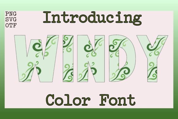 Windy Font: A Breath of Fresh Air in Graphic Design